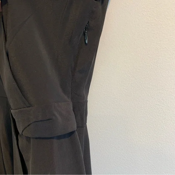 All Saints Black Silk Dress size 0 - Picture 7 of 9